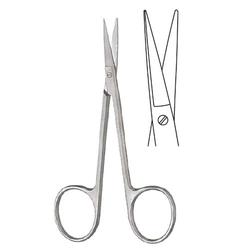 Iris delicate scissors 11.5cm sharp/blunt