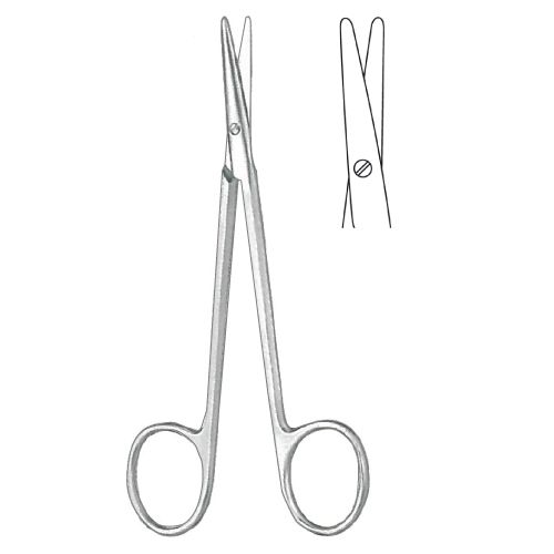 Dissecting scissors blunt 12cm - Straight