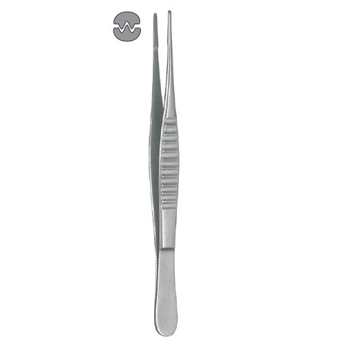 DeBakey Atraumatic vascular forceps - 2.0mm