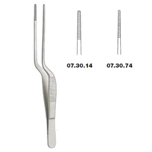 Lucae bayonet forceps 14cm