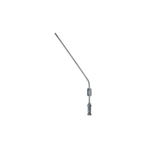 Frazier suction cannula angled 18cm