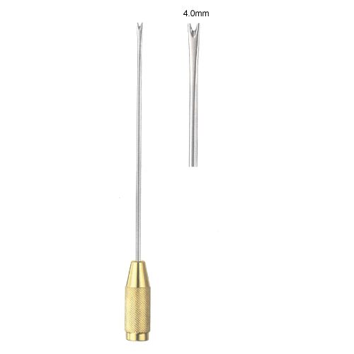 Dorow V dissector tip dia. 4mm, 15cm