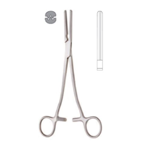 Wertheim AT parametrium clamp 23cm - angled