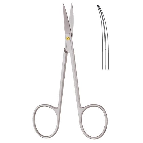 Iris scissors 11.5cm - Curved Supercut