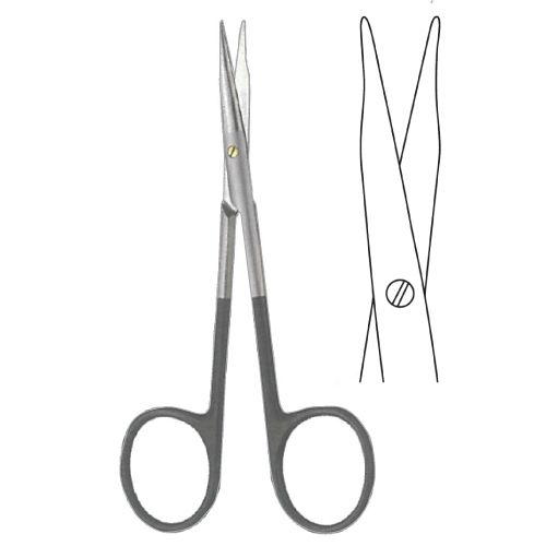 Stevens dissecting scissors Black line 12.5cm XL ring handles