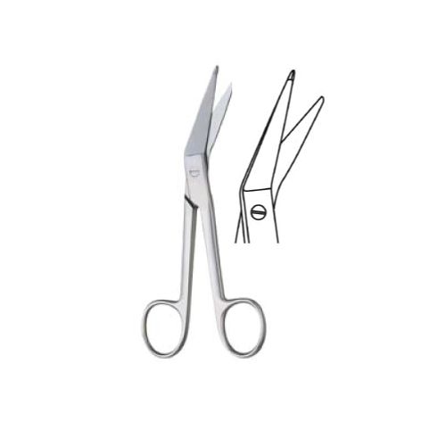 Knowles bandage scissors - 1 blade with ball tip