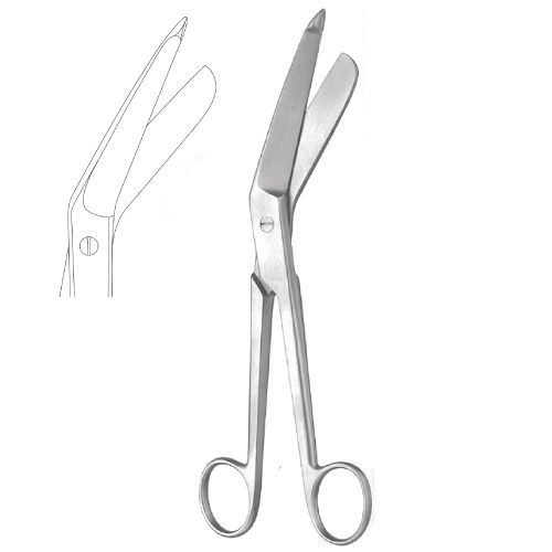 Bergmann bandage plaster scissors 23cm