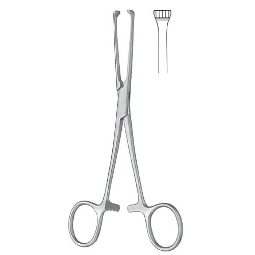 Allis tissue grasping forceps 15cm 4x5 teeth