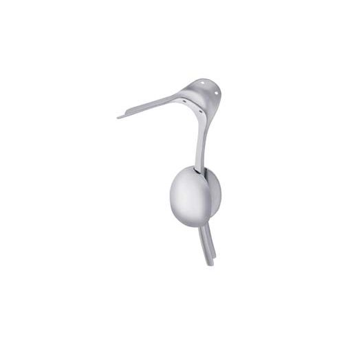 Auvard vaginal speculum with detachable weight, 24cm: 75 x 38mm