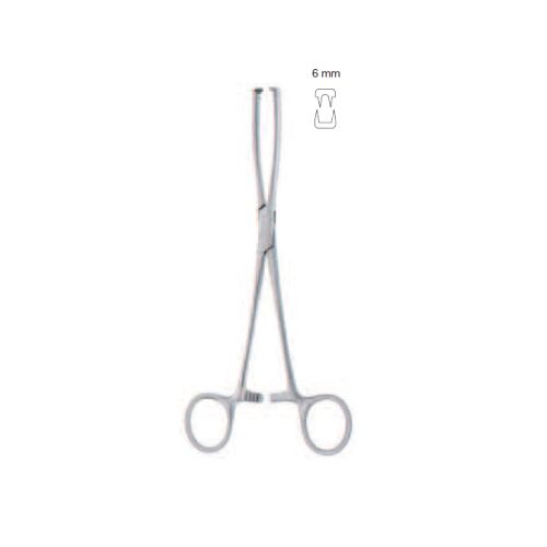 Museux uterine tenaculum forceps