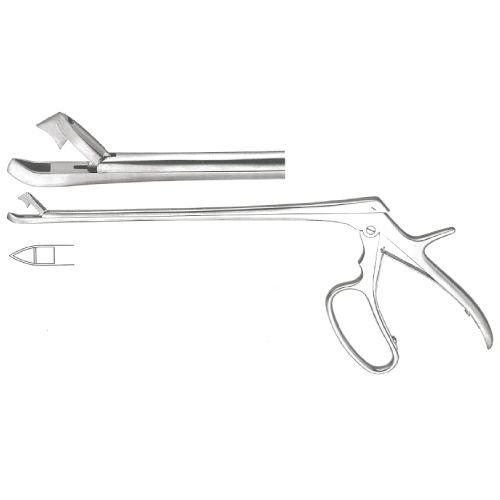 Tischler biopsy forceps - 22cm - pointed jaw