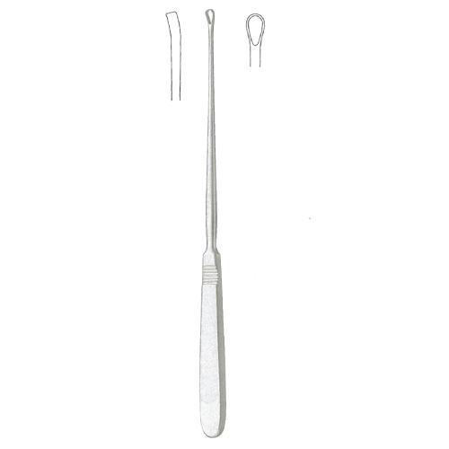 Sims (Herrera) uterine curette 25cm - 5mm sharp