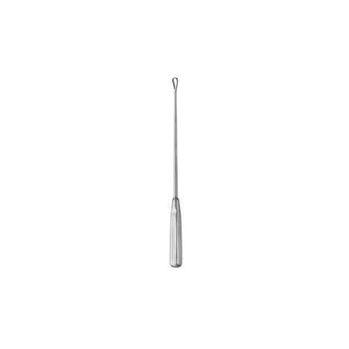 Recamier uterine curette rigid, sharp