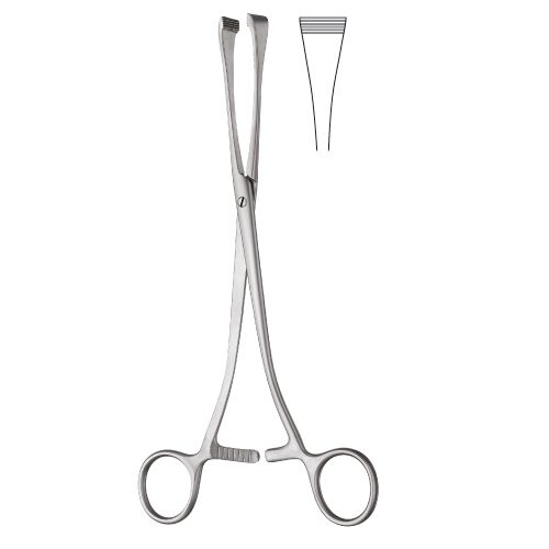 Green Armytage uterine clamp forceps