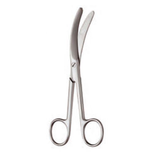 Busch umbilical scissors, curved