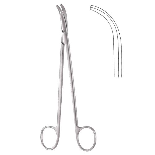 Haimovici vascular scissors strong curve