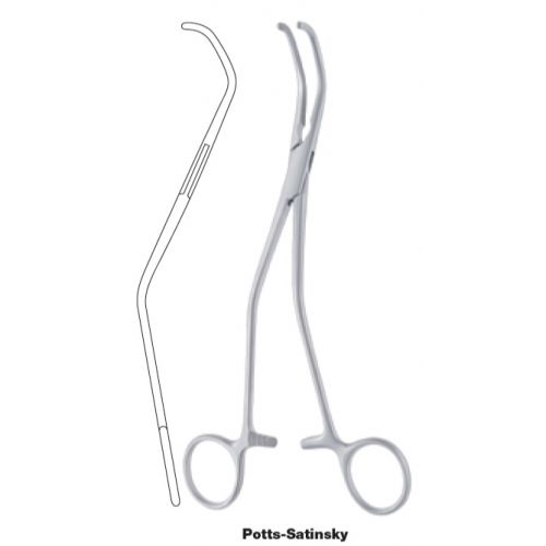 Potts Satinsksy Vena Cava Clamp