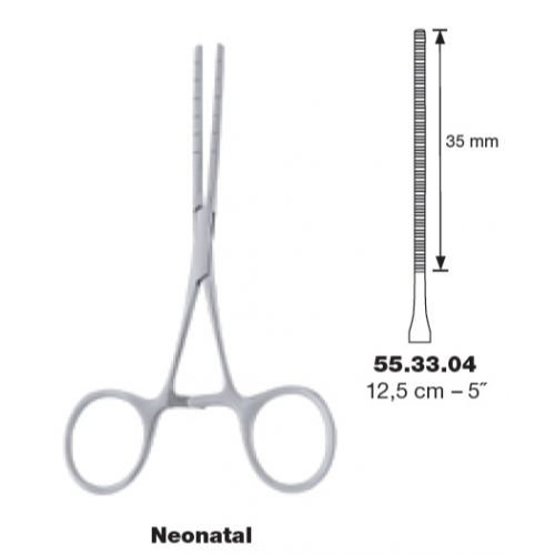 Neonatal cardiovascular clamp