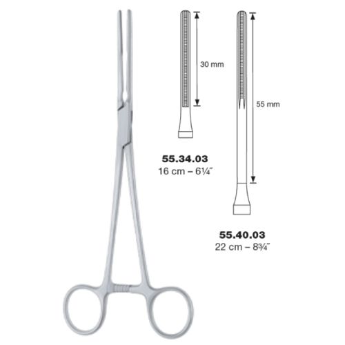 DeBakey AT Patent Ductus Clamps