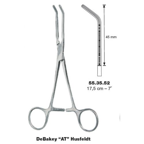 DeBakey AT Husfeldt Carotid Clamp