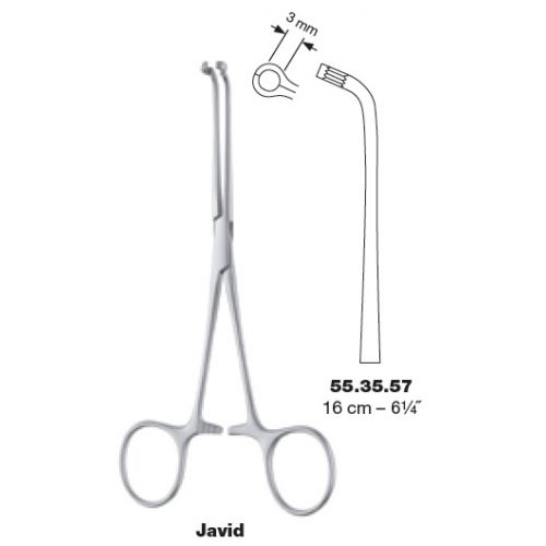 Javid Carotid vascular clamp