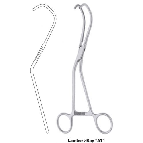 Lambert Kay AT aorta vascular clamp 21cm