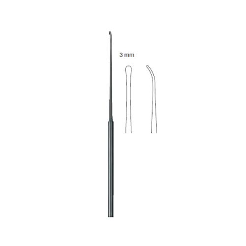 Penfield dissector, 3mm - 20.5cm fig 4