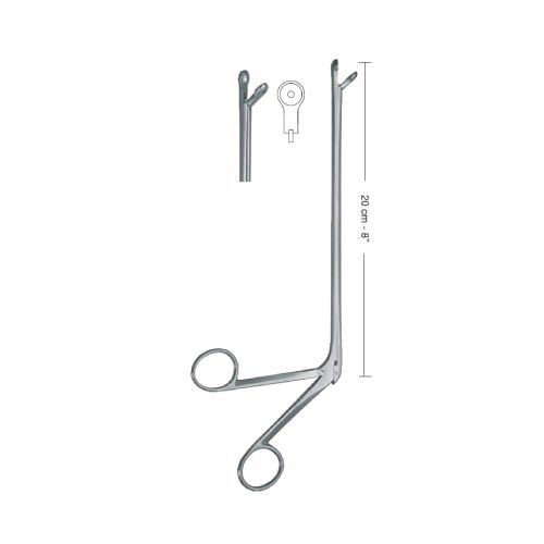 Landolt tumour grasping forceps - dia. 9mm, blunt, 20cm