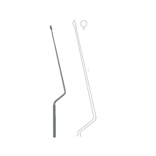 Landolt spoon curette malleable, 26cm