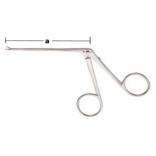 Micro ear forceps - serrated jaws