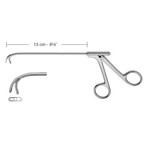 Antrum grasp forceps 10cm curved down