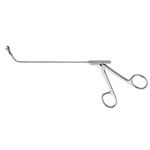 Cupped forceps 55 deg upwards