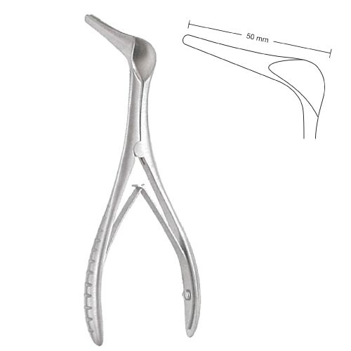 Cottle nasal speculum 13cm: delicate