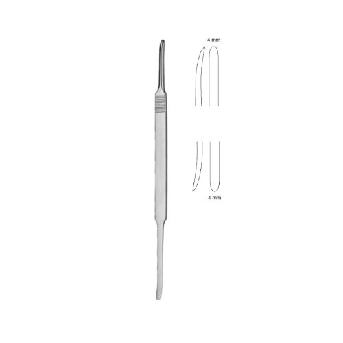 Cottle McKenty tunnelling raspatory 22cm: D/E 4mm/4mm