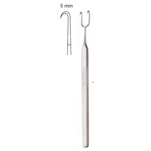 Cottle alar retractor - 2 teeth, ball tip