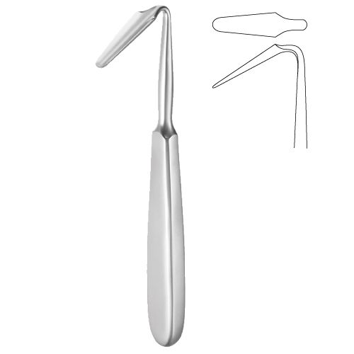 Gubisch Aufricht nasal retractor angled down 17cm