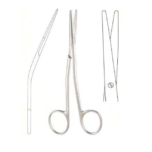 Fomon nasal scissors angled