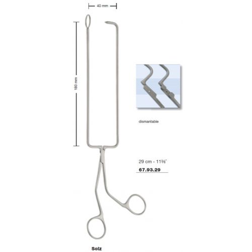 Solz navel marker dismantable 35mm, 29cm