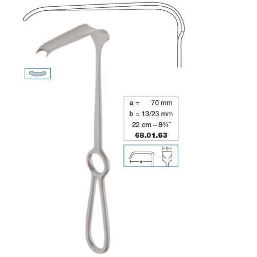 Obwegeser alveolar/ wisdom tooth retractor