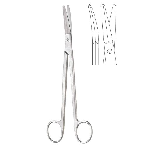 Boettcher tonsil scissors 18cm