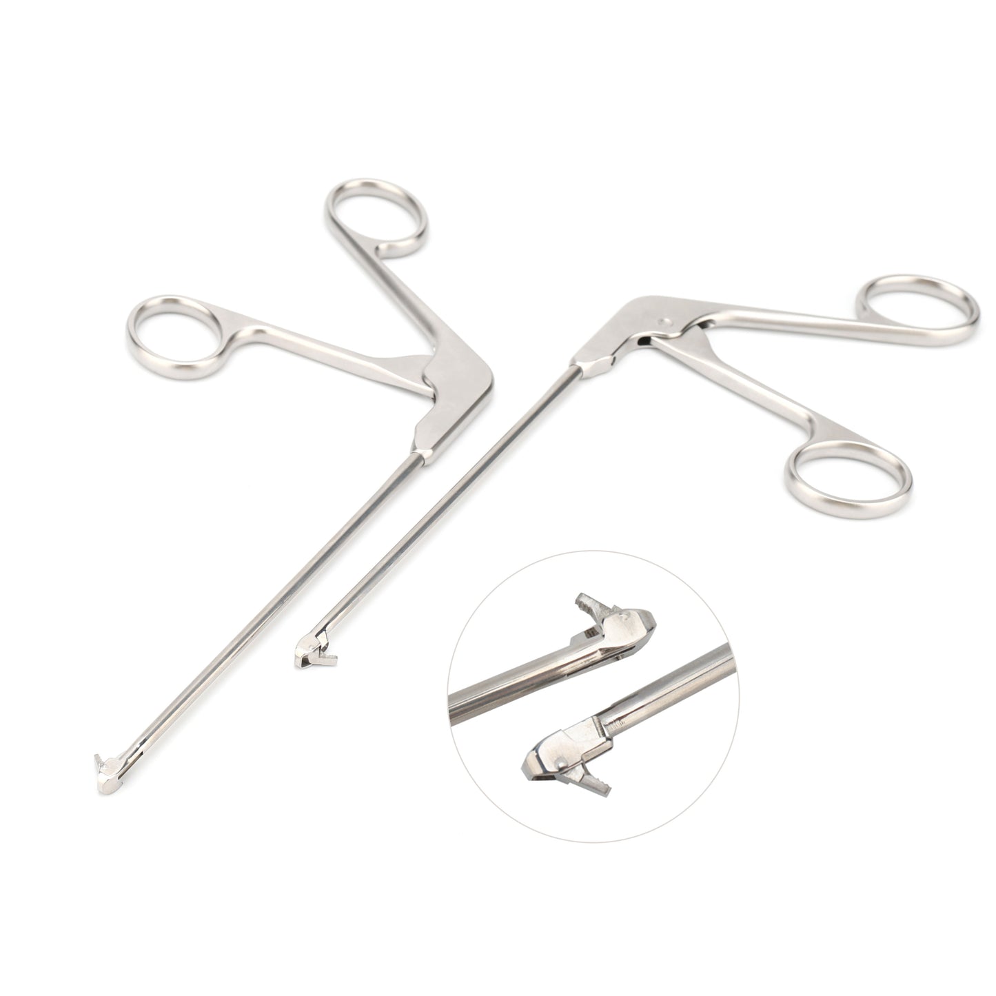 Arthroscopic Backbiter Standard Punch 2.3mm Reverse Back Biting Forceps Reverse Basket Punch Forceps