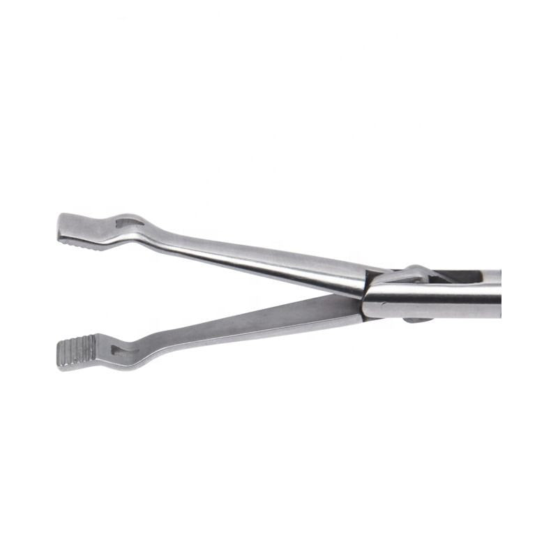 Clamp Plate grasping forceps Laparoscopy